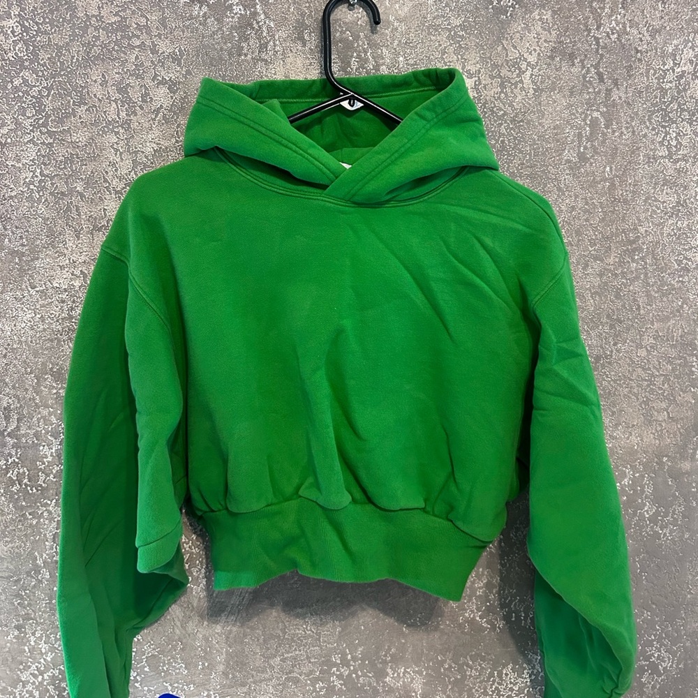 Aritzia Green Hoodie